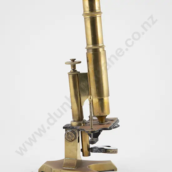 Victorian All Brass Microscope