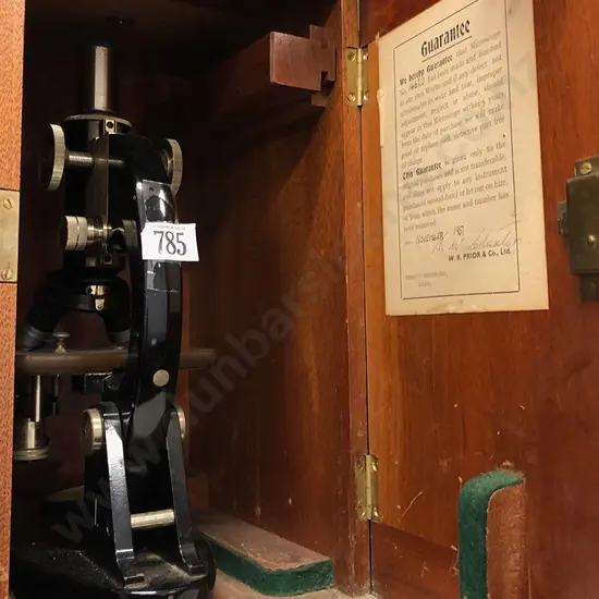 Prior London Microscope