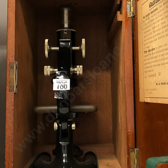 Prior London Microscope