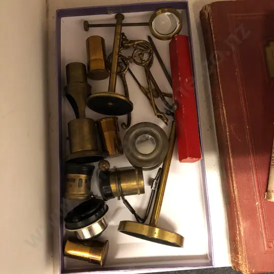 Collection Various Brass Cased Lenses and Odds