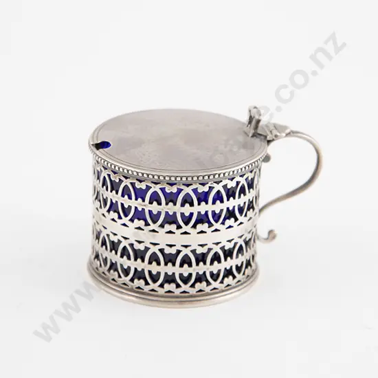 Geo V S/S Mustard Pot