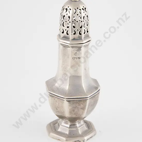 Edw VII S/S Sugar Caster
