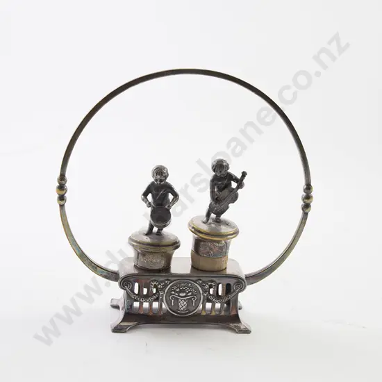 WMF Art Deco S/P Bottle Top Holder