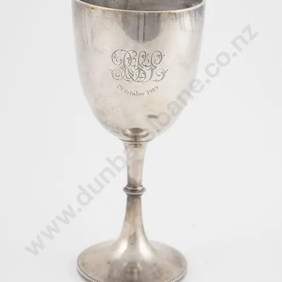 Edw VII S/S Goblet