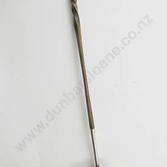 Unmarked Silver Punch Ladle
