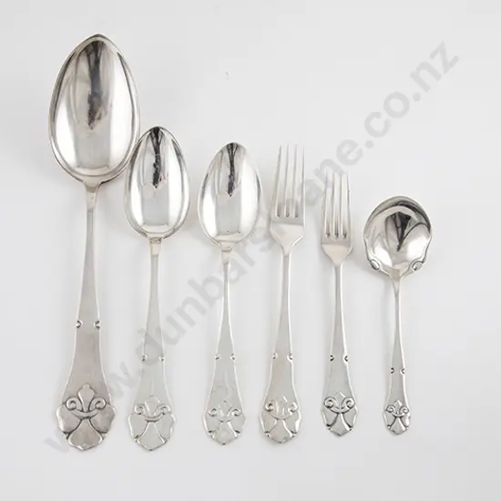 Chiefly Danish 60 Piece S/P Suite Of Cutlery