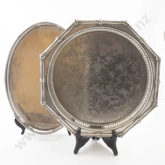 S/Plate Two Tray and Cutlery