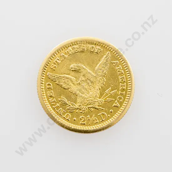 American 1879 2 1/2 Gold Dollar