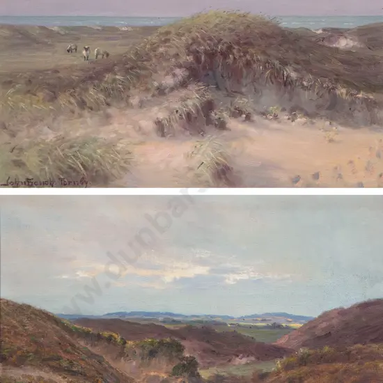 John French oils (a pair)