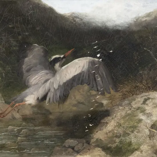 Arthur J Stark Snr - Heron Rising