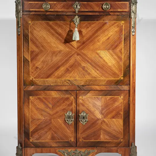 C19th French Secretaire a Abattant