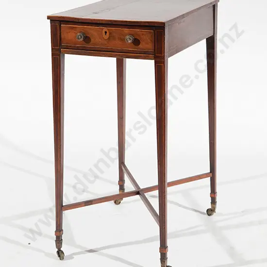 Geo III Mahogany Oblong Side Table