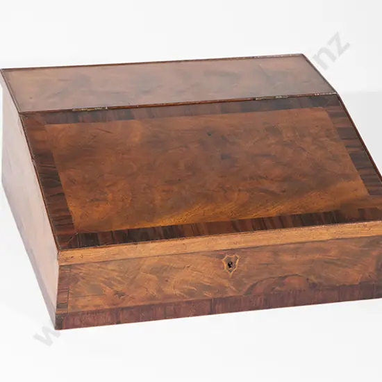 Geo III Mahogany Writing Slope