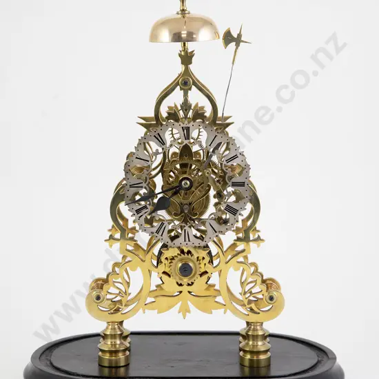 C19th Skeleton Clock