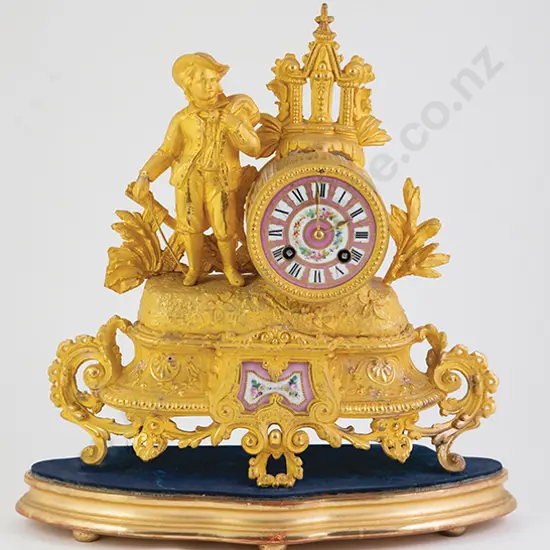 C19th French Ormolu Mantel Clock