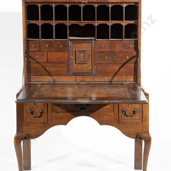 C18th Oak Cabinet on Stand