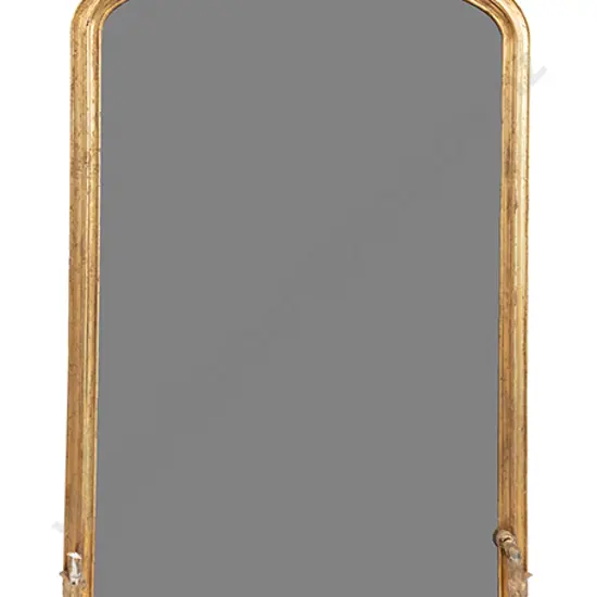 Large Gilt Wood Pier Glass