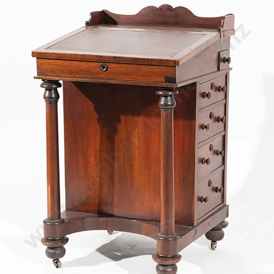 WMIV Rosewood Davenport Desk