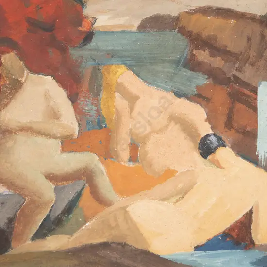 John Weeks - Bathers (Three Reclining Figures)