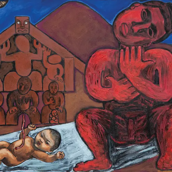 Robyn Kahukiwa - Whanau Hapu Iwi