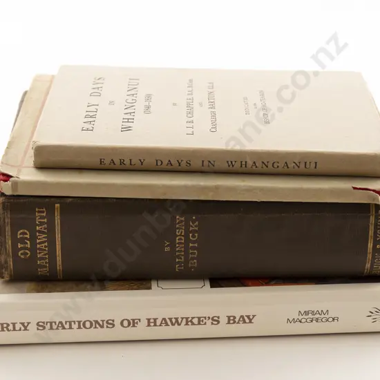 Four North Island Topographical Volumes