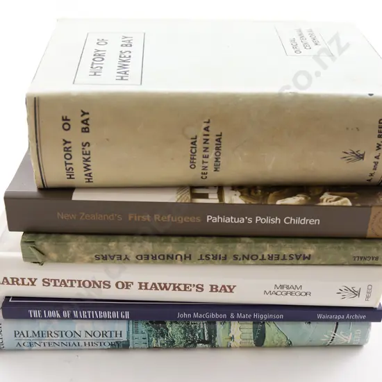 Six North Island Topographical Volumes