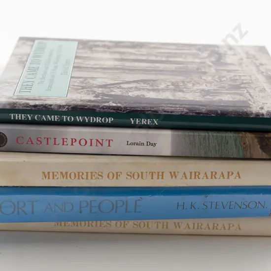 Five Wairarapa & Napier Volumes