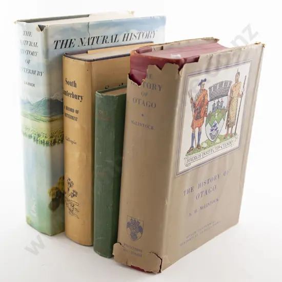 Four South Island Topographical Volumes