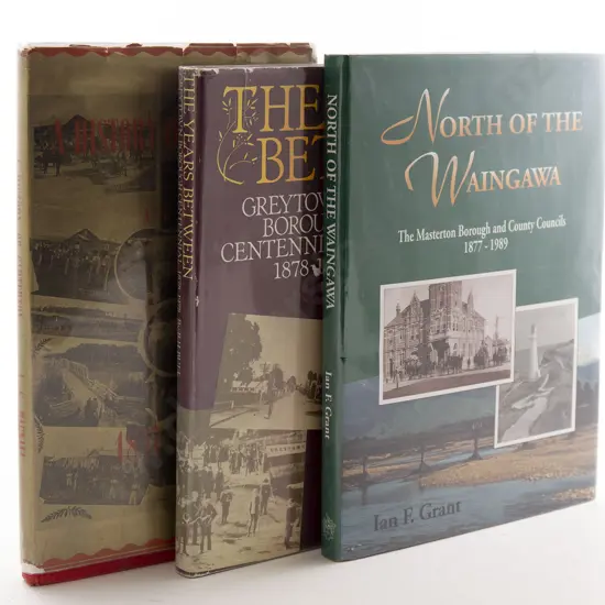 Three Wairarapa Topographical Volumes