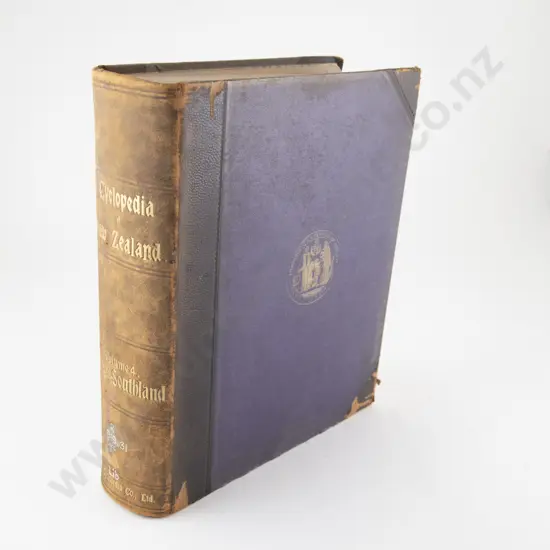 (-) The Cyclopedia of New Zealand Vol 4 Otago & Southland Provincial Districts