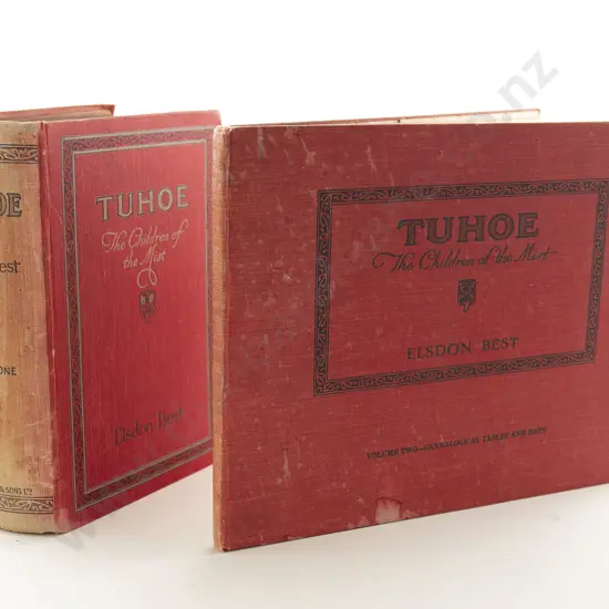 Elsdon Best - Tuhoe The Children of the Mist