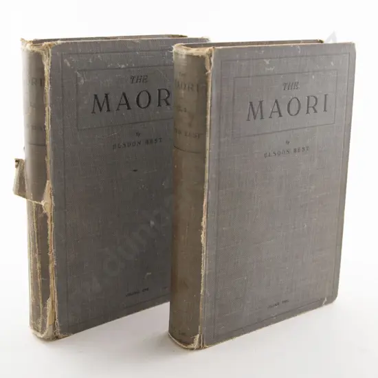 Elsdon Best - The Maori (2 Vols)