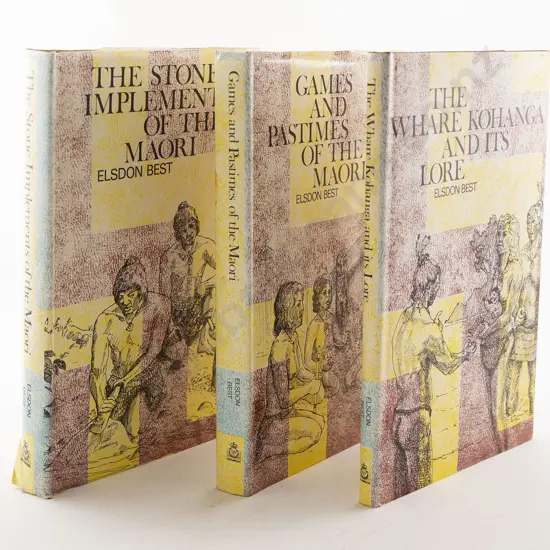 Elsdon Best - The Stone Implements Of The Maori