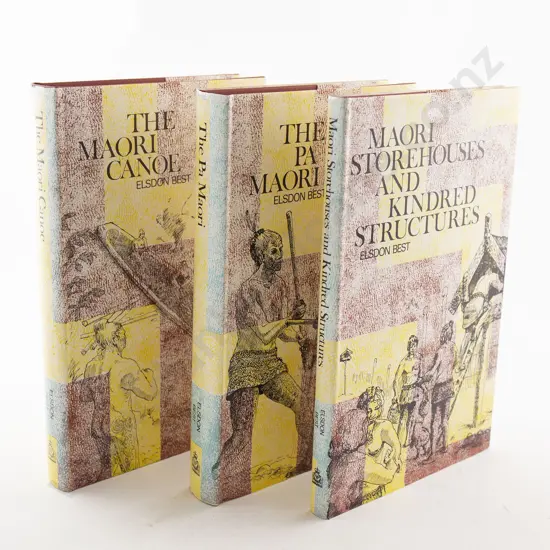 Elsdon Best - The Maori Canoe