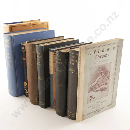 Eleven J M Barrie Volumes