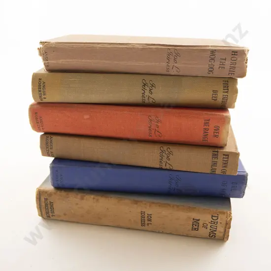 Six Ion L Idriess Books