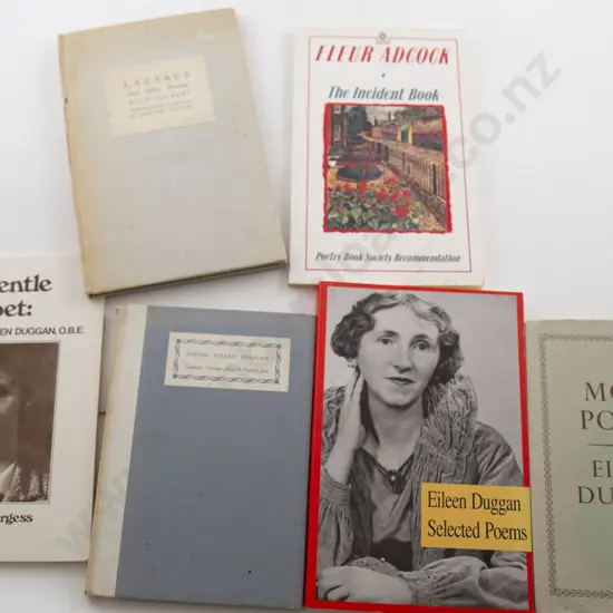 Six Poetical Volumes By Renowned NZ Female Authors