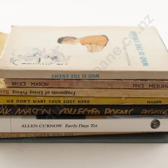 Eight New Zealand Poetical Volumes