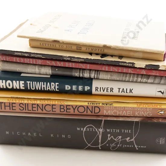 10 Various NZ Poetry & Literary Volumes