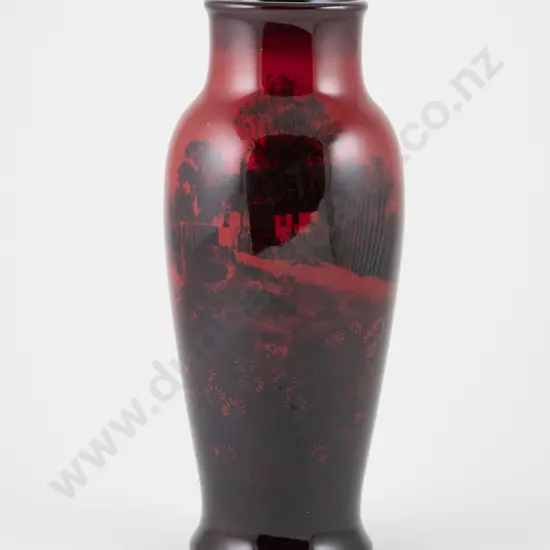 Royal Doulton Flambe Vase