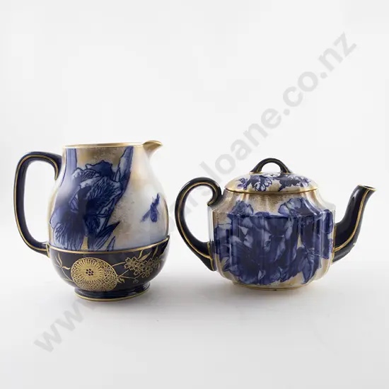 Doulton Burslem Teapot and Jug