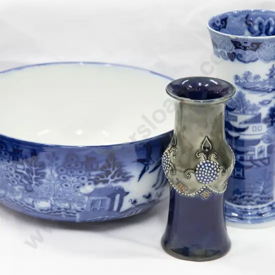 Royal Doulton Willow Pattern Fruit Bowl