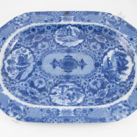 Early/Mid C19th Staffordshire Ashet