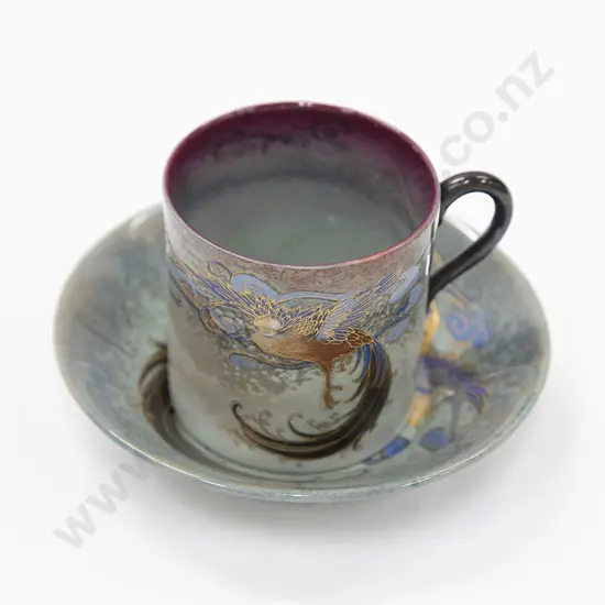 Royal Doulton Titanian Coffee Can & Saucer
