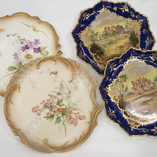 Two Royal Doulton Dessert Plates