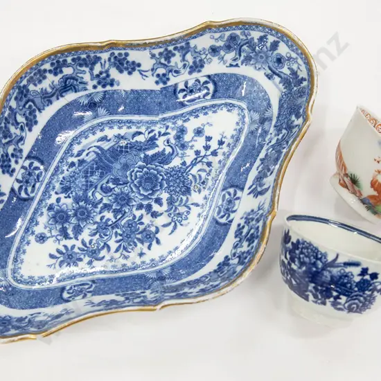 First Period Worcester Tea Bowl