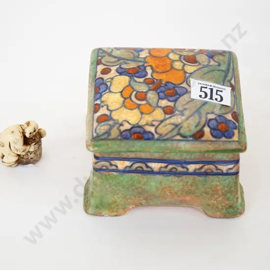 Crown Ducal Charlotte Rhead Box & Cover