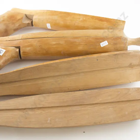 A Pair Of Vintage Wooden Riding Boot Trees