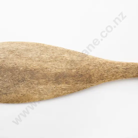 Late C19th/early C20th Carved Patu Parāoa ( whalebone club)