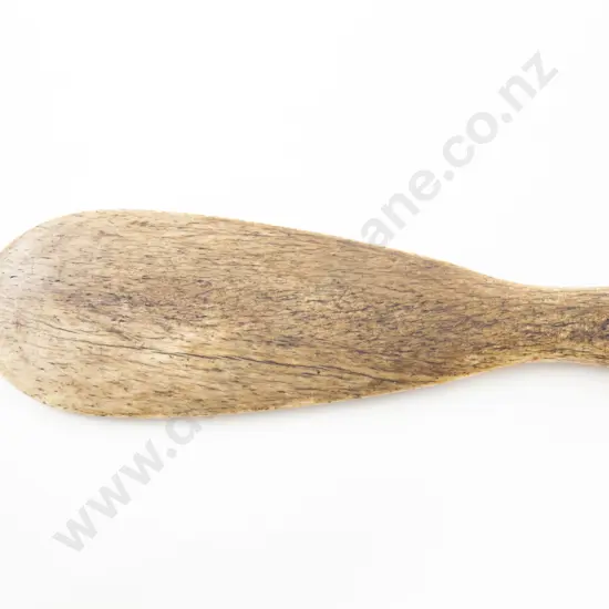 Late C18th/early C19th Carved Patu Parāoa ( whalebone club)